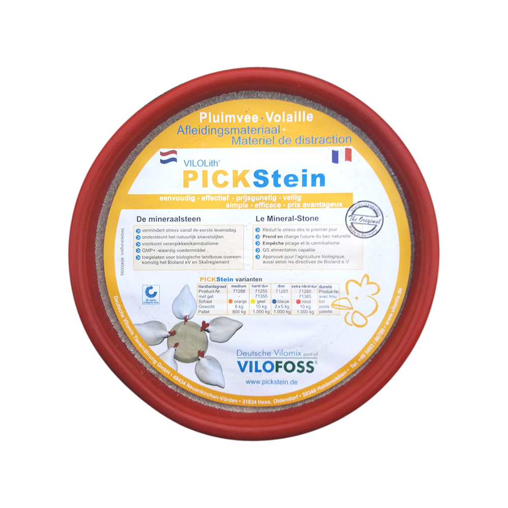 Pickstein VILOMIX® voor leghennen. ROOD/EXTRA HARD 1 stuk